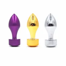 3 Цвет Металла Butt Plug Anal Plug Сексуальная Пробка Set-серебряные Секс Игрушки для Двоих Взрослых Анальные Секс Игрушки Секс Продукты