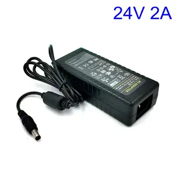 

24V 2A AC DC Adapter Charger For 5050 3528 LED Light CCTV 24V2A 48W Switch Power Supply DC 5.5*2.5/2.1mm