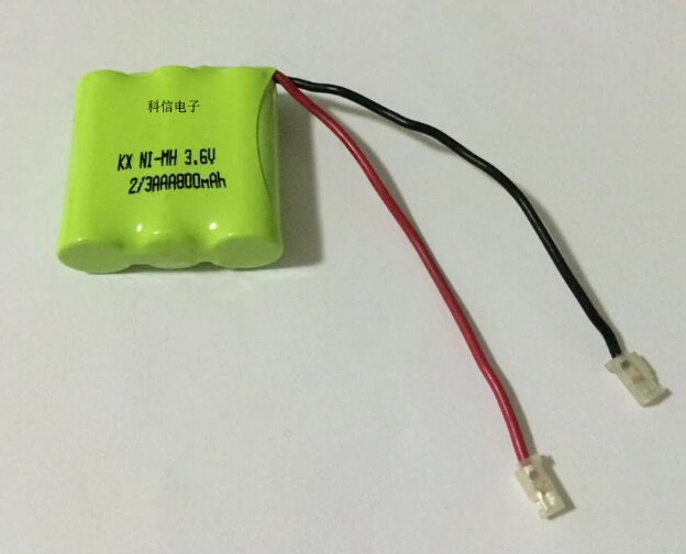 MasterFire 10 упак./лот ni-mh 2/3AAA 3 6 V 800mAh 2/3 AAA Ni-MH аккумуляторные батареи с разъемом для