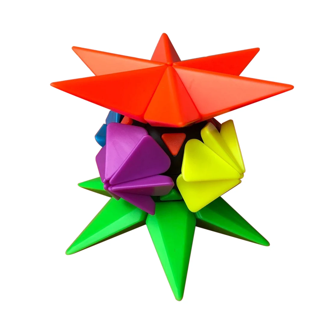 

Surwish Fangshi Lim Pineapple Magic Cube for Brain Training - Colorful (3 Random Colors)
