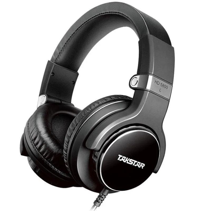 Takstar HD 5800 стерео монитор наушники 50 мм Диаметр драйвера с кнопкой