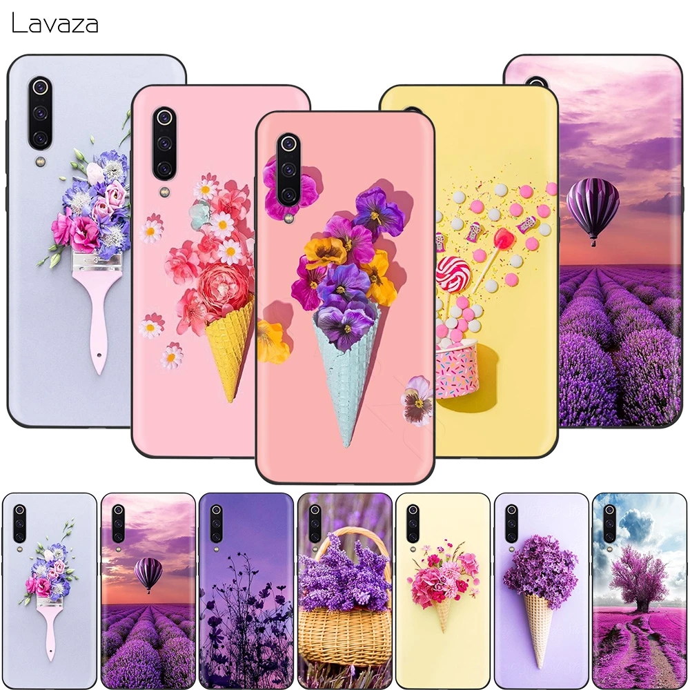 Чехол Lavaza с лавандой и фиолетовыми цветами для Xiaomi Redmi Note 8 8A 7 6 6A 5 5A 4 4X 4A Go Pro Plus Prime |