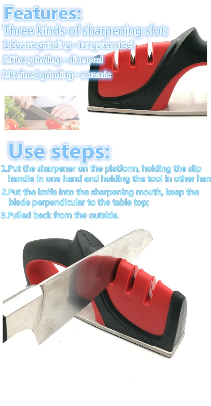 tone for sharpening knives