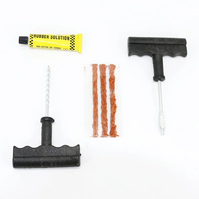 Car Tire Repair Kit 6-Piece tyre repair kit car tubeless tire repair kit bike Motorcycle Battery puncture tire tool set Car Tire Repair Kit 6-Piece tyre repair kit car tubeless tire repair kit bike Motorcycle Battery puncture tire tool set