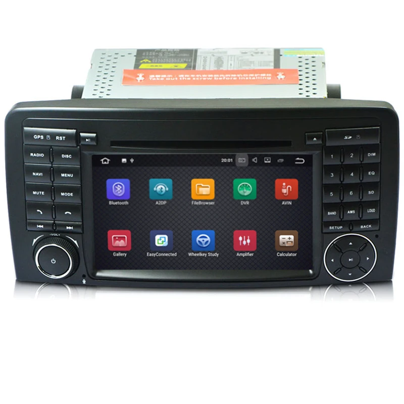 Sale 2G RAM Android 8.1 Car DVD GPS Navigation Radio For Mercedes Benz R Class W251 R300 R350 R63 Car radio stereo tape recorder 1