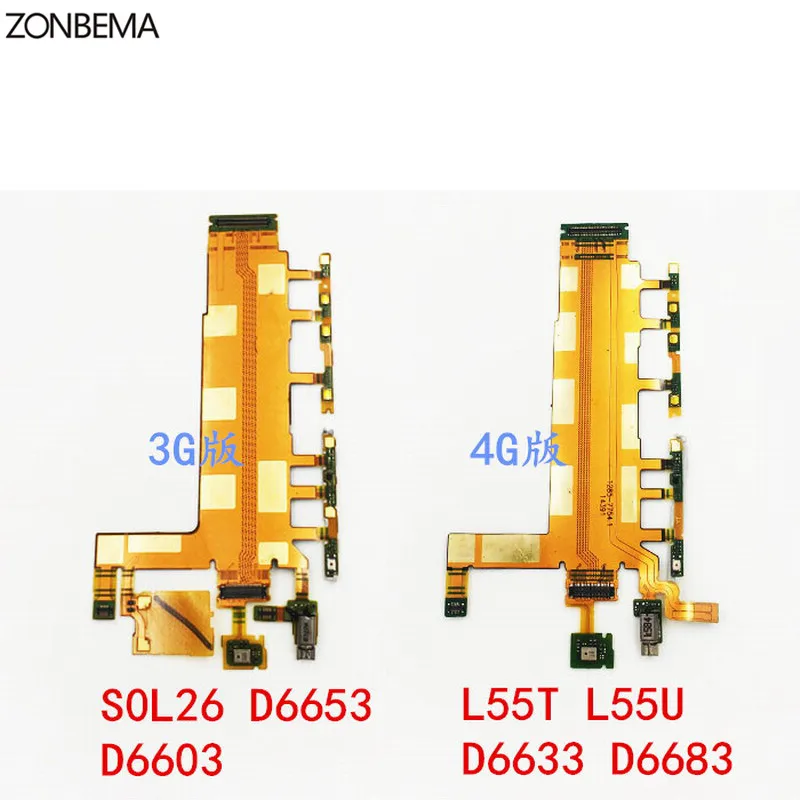 ZONBEMA High quality Power On/Off Volume Button Switch Microphone