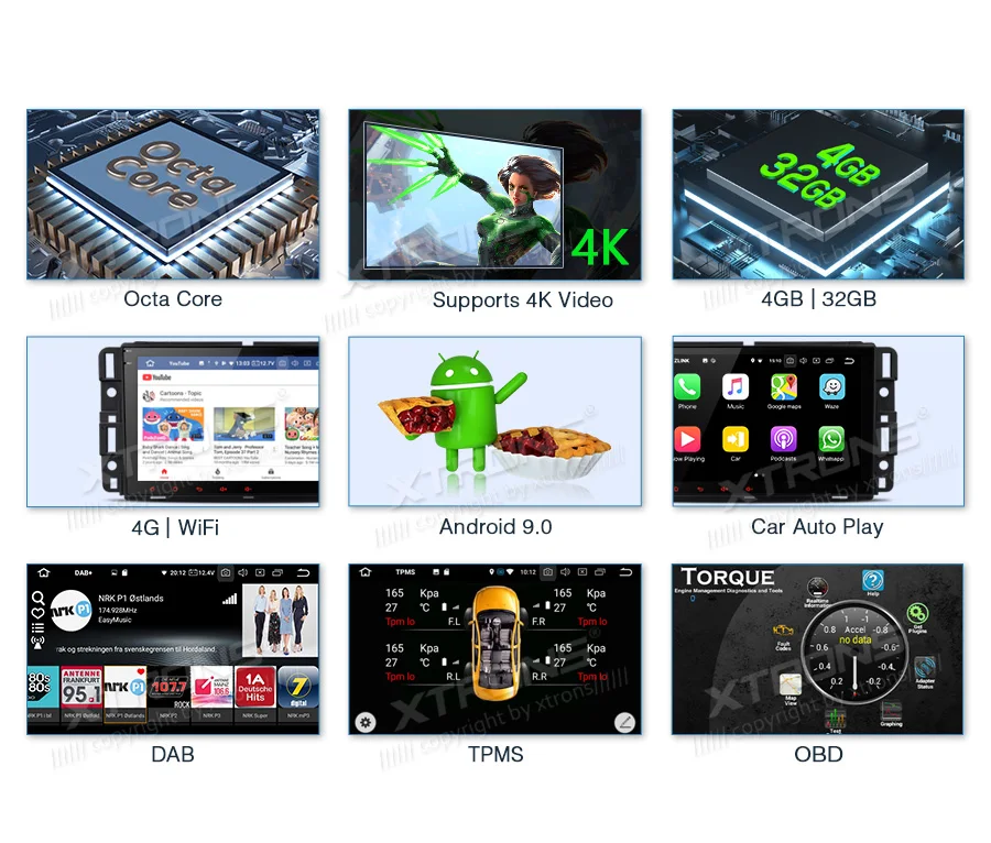 Flash Deal XTRONS 8" Android 9.0 Octa Core Car Stereo Radio Player GPS No DVD For CHEVROLET For BUICK For GMC For HUMMER 1 Flash Deal XTRONS 8" Android 9.0 Octa Core Car Stereo Radio Player GPS No DVD For CHEVROLET For BUICK For GMC For HUMMER 1