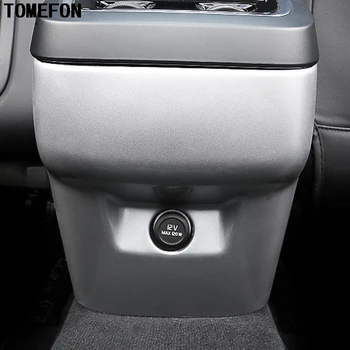 

TOMEFON Car Styling ABS Armrest Box Kick-proof Decorative Sequins Rear Cigarette Lighter Decoration For Volvo XC60 2018 2019