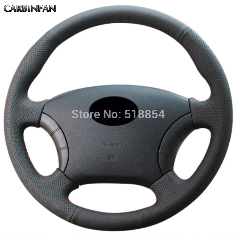 

Black Artificial Leather Car Steering Wheel Cover for Great Wall Haval Hover H3 H5 Wingle 3 Wingle 5
