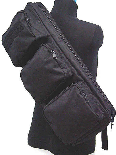 New Tactical 24 Rifle Gear Shoulder MP5 Sling Bag Backpack Black