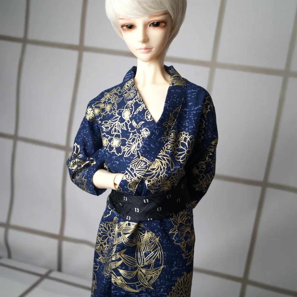 Кимоно OOAK в японском стиле для 1/4 1" 44 см 1/3 1/6 высокий Мужской BJD кукла MSD yosd SD DK DZ AOD DD кукла