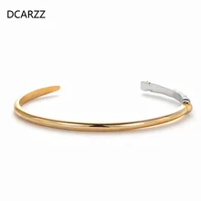 Браслет Для мужчин Пау темной стороны минималистский открытие Золотой Цвет браслет Нержавеющая сталь браслет Для мужчин подарок ювелирные изделия