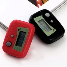 1 pcs Red Mini LCD Pedometer Calorie Walking Distance Calculation Digital Counter Hot Sale