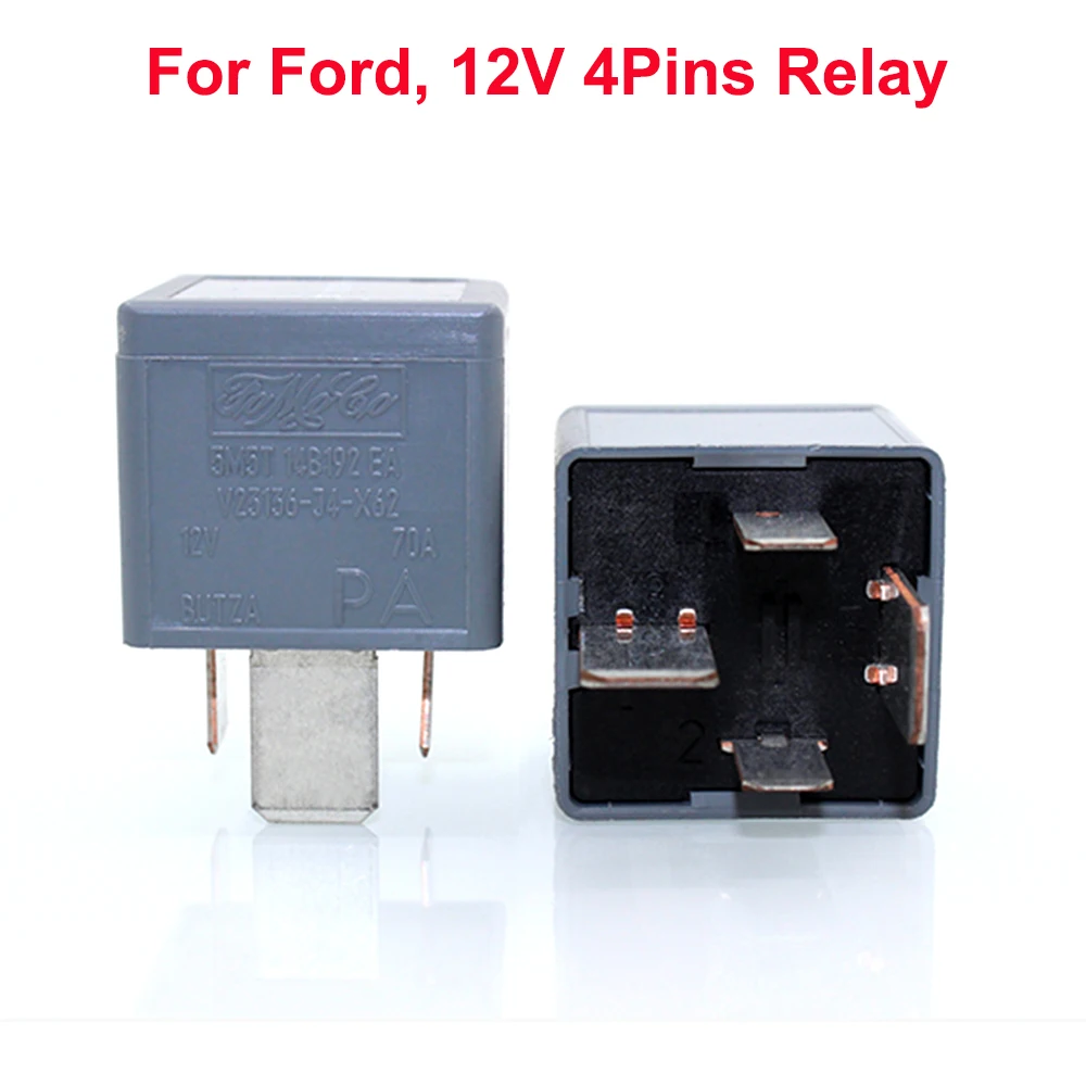 1pc 12v Dc 70a Automotive Electromagnetic Normally Open