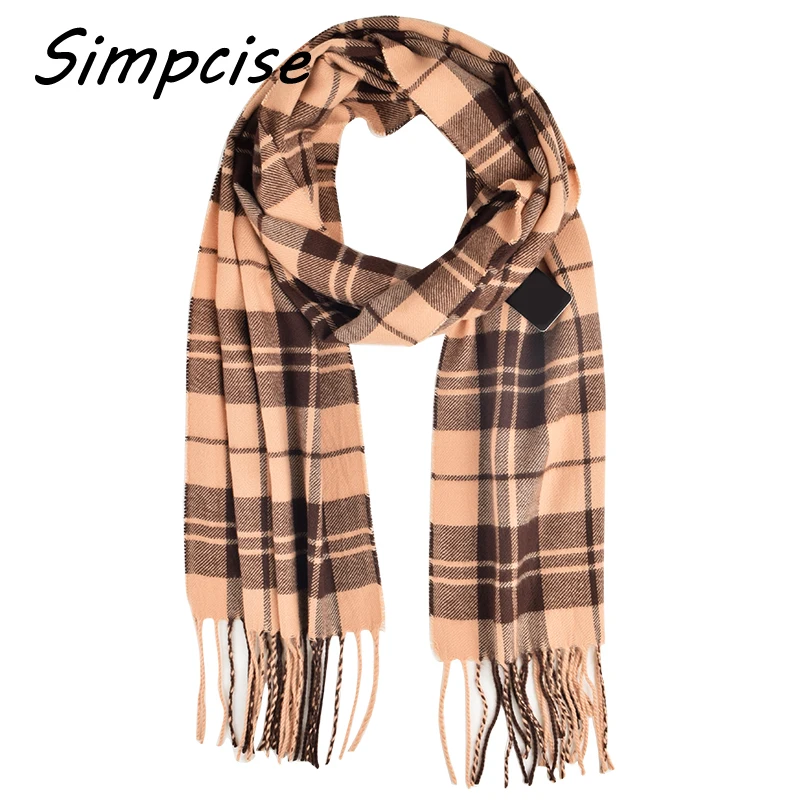 New fashion Design Winter Scarf Soft Elegant Long Fashion Wrap Scarves Tassel warm Pashimina Man Scarf A3A17736 male scarf