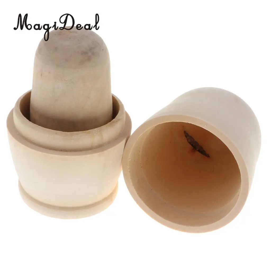 5PCS Wooden Russian Nesting Dolls Matryoshka Stacking Nested Dolls Toys Christmas Gifts Home Decoration for DIY Hand Painted