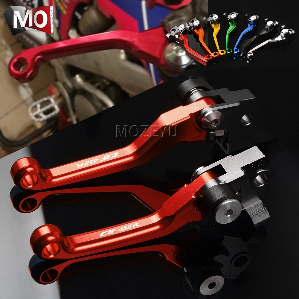Рычаги поворотного тормоза CNC для Honda CRF450R CRF 450R 450 R 2002-2003 2004-2006 2007-2019 2018 2017 |