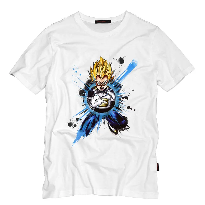 Dragon Ball Z Vegeta Printed T Shirt Mens/Boy Super Saiyan ...