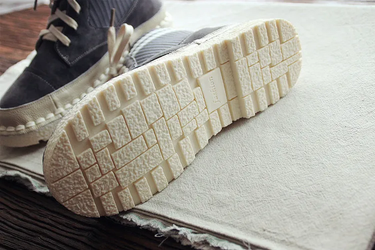 HUIFENGAZURRCS-Pure Handmade women's shoes,Genuine leather shoes laces boots,The retro art mori girl shoes,Casual retro boots HUIFENGAZURRCS-Pure Handmade women's shoes,Genuine leather shoes laces boots,The retro art mori girl shoes,Casual retro boots