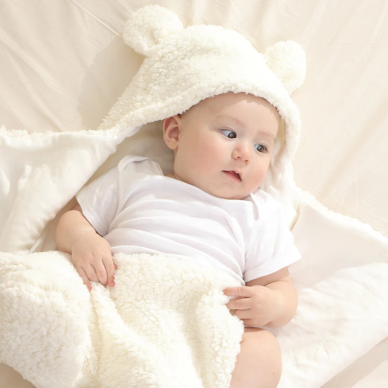 Горячая Распродажа новорожденных милый, для новорожденных и малышей, хлопковые однотонные спальное одеяло для мальчиков и девочек, Обёрточная бумага для пеленания; Прямая поставка
