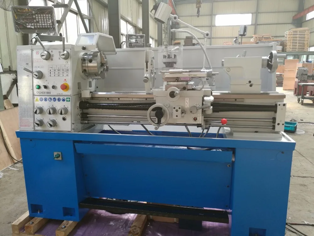 Токарный станок OC400 * 1000D для двигателя металлический токарный с DRO|lathe machine|metal lathe