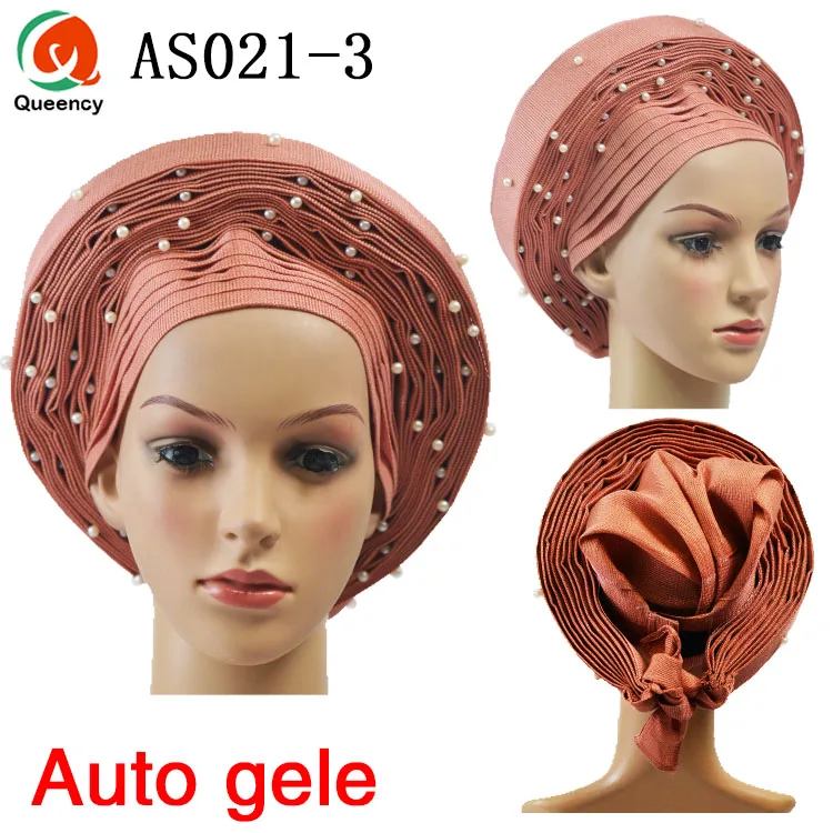 Queency Африканский готовые дамы Асо Оке авто-геле Headtie для свадьбы Multi-Цвет доступны DHL AS021