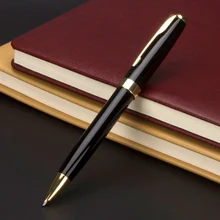 Monte роскошные подарочные ручки для письма, деловая металлическая шариковая ручка, 0,7 мм перо, Золотая шариковая ручка с зажимом, офисные школьные принадлежности