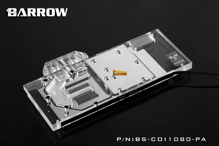 

Barrow BS-COI1080-PA LRC RGB v1/v2 Full Cover Graphics Card Water Cooling Block for COLORFUL iGame GTX1080TI-X/1080-X/1070-X