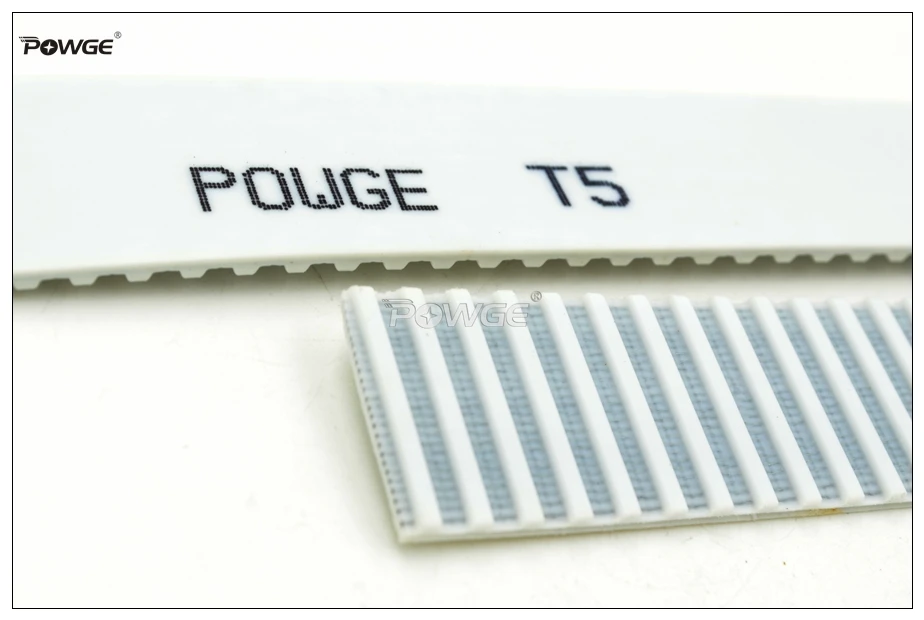 Polyurethane timing belt T5 width 16mm Lw 1075mm 215 teeth 16 T5/1075