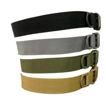 

Adjustable Tactical Belt Military Nylon Waist Belt Metal Buckle Waist Belt Heavy Duty Training Hunting Accessories 1