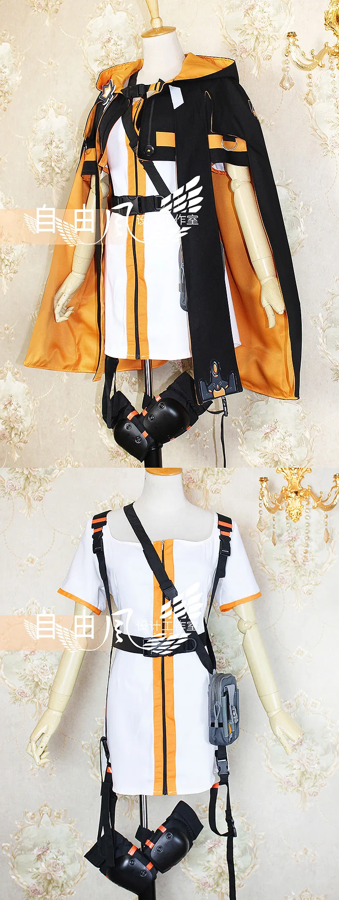 [Customize] Game Girls Frontline TAC50 Cosplay Costume TAC50 Gun Master Battle Suit Uniform for Halloween Carnival Free shipping