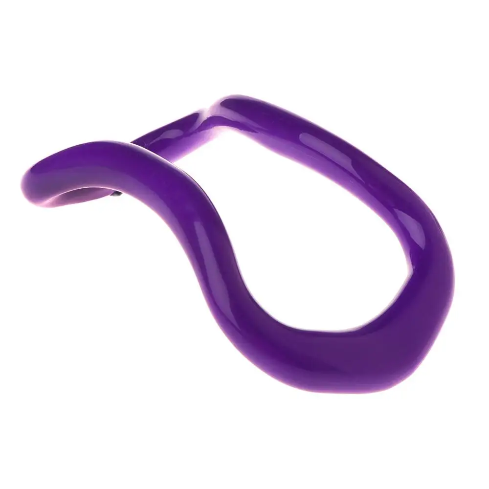Платная кольцо для пилатеса Йога фитнес тренажерный зал спортивные упражнения тело Растяжка сила обучения - Цвет: Фиолетовый