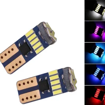 

T10 W5W 194 Auto led bulb high bright 4014 15SMD PCB Board Canbus No Error for Car License Plate Lights Clearance Light DC 12V