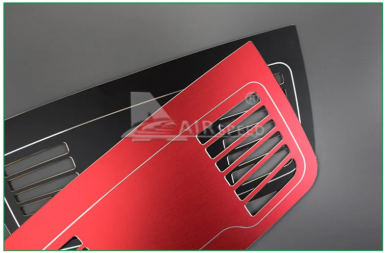 Airspeed Aluminum Alloy for BMW E90 Accessories for BMW E90 Sticker for BMW E90 Interior Trim Car AC Outlet Vents Frame Stickers (5)