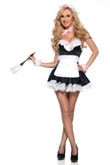 Online Get Y Bedroom Outfits Aliexpress Alibaba Group Free Shipping 8595 Y French Maid Waitress Servant Costume Bedroom Outfit Fancy Dress S M