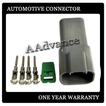

Deutsch DT Connectors 4 Way Socket Connector Kit DT04-4P + Pins & Wedglock DT 04 4P