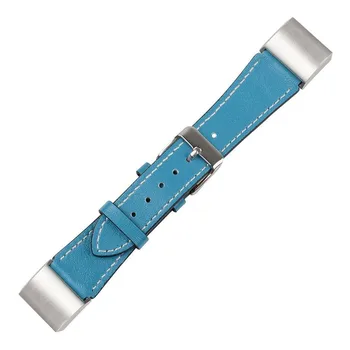 

2017 New Fashion Sports Luxury Leather Classic Bracelet Strap Band For Fitbit Charge 2 JU04 Dropship