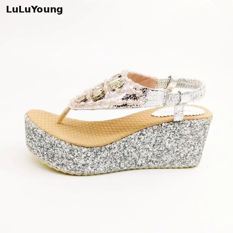 beach platform heels