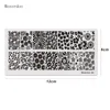 Sunglasses Pattern DIY Image Plates Nail Art Stamping Plate Lip Seal Kiss Design Nail Templates Manicure Polish Stamp Tools B5 4