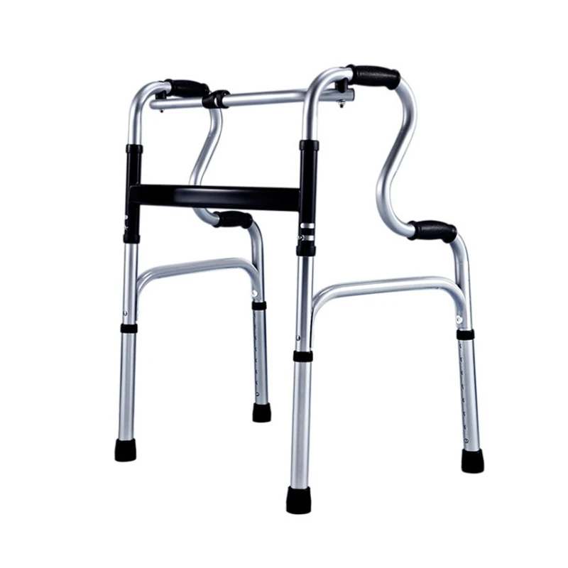 Алюминиевые ходячие приспособления с колесами регулируемые легкие для пожилых людей и инвалидов