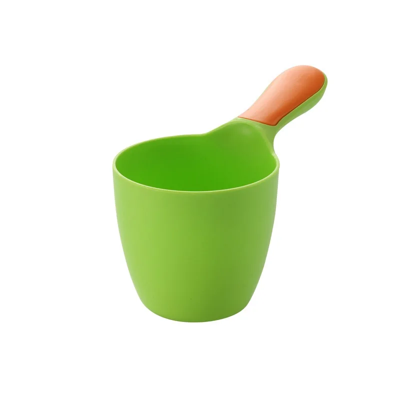 MOTOHOOD Cartoon Baby Bath Caps Baby Shampoo Cup Children Bathing Bailer Baby Shower Spoons Child Washing Hair Cup  (10)