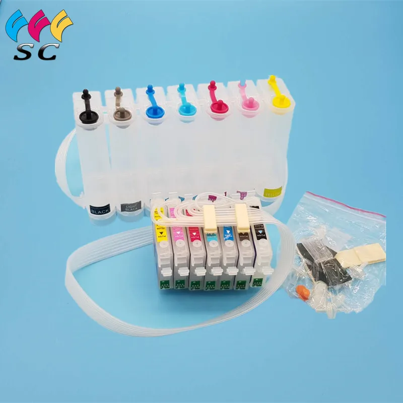 

Continuous Ink Supply System 7Color CISS ink tank for EPSON T0341 for EPSON 2100 2200 printer