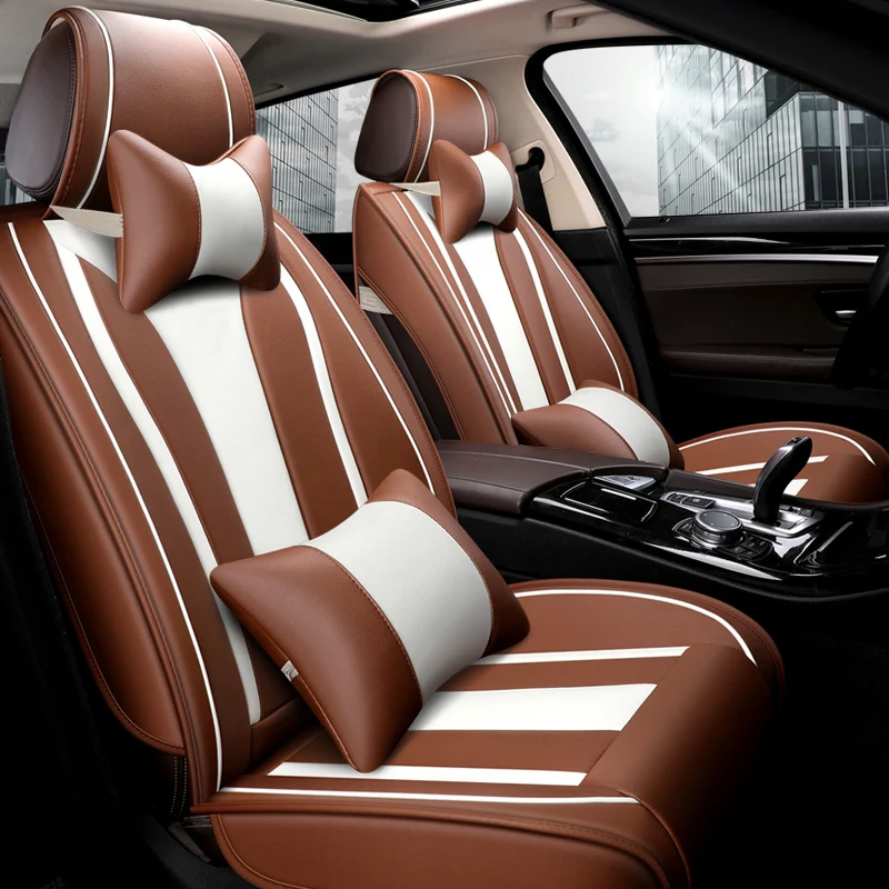 Универсальный чехол для автомобильных сидений skoda octavia a5 yeti kodiaq superb fabia 3 karoq seat