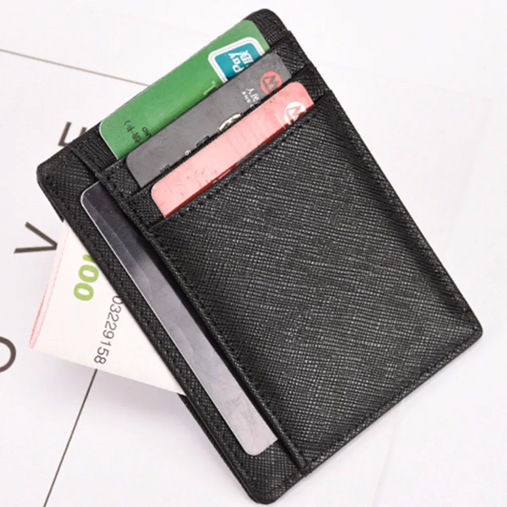 

THINKTHENDO Fashion Card Holder Slim Bank Credit Card ID Case Bag Wallet with RFID Blocking for Men Women New High Quality