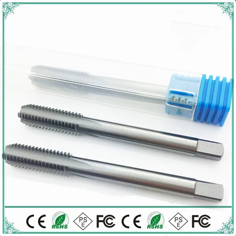 Solid carbide taps, tungsten steel taps, high quality for heat