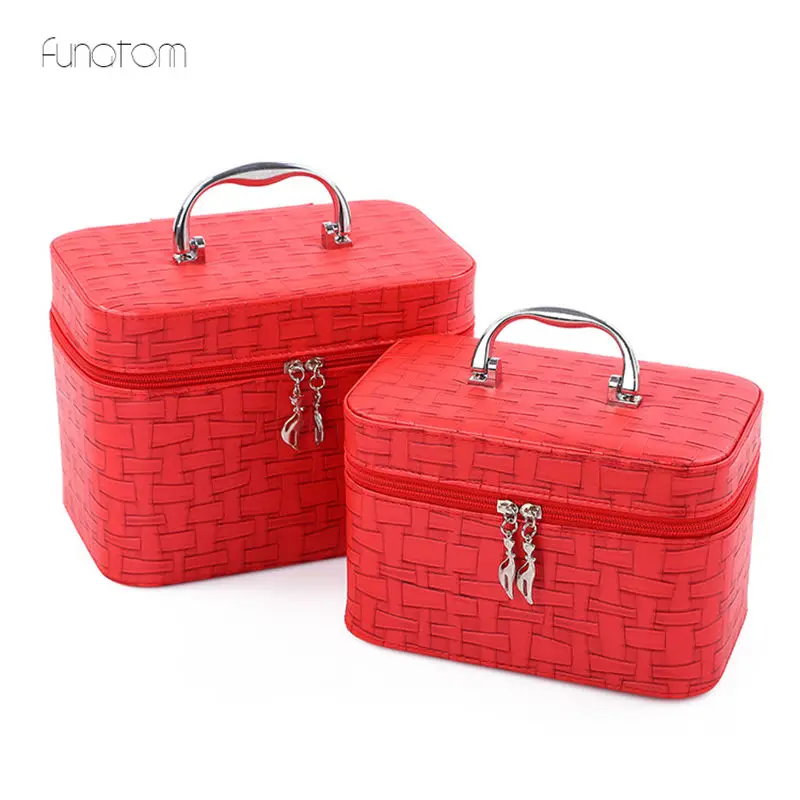 

New Fashion Cosmetic Bag Travel Makeup Organizer Cosmetics Pouch Bags High Quality Make Up Bags Professional Cosmetic Makeup Bag
