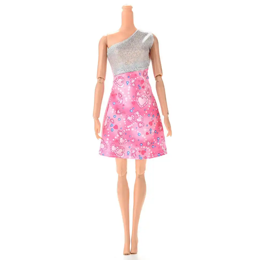 barbie heart dress