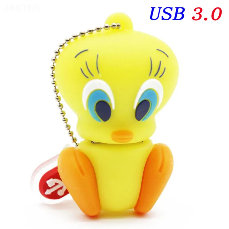 JASTER USB 3,0 емкость милый жук Банни Флешка мультфильм кролик карта памяти Животные ручка-накопитель 4 ГБ 8 ГБ 16 ГБ 32 ГБ 64 ГБ подарок - Цвет: E