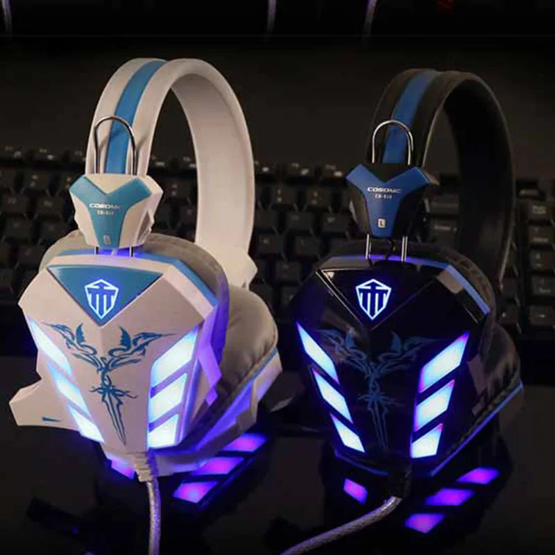 bilder für 2016 marke Cosonic Gaming Kopfhörer USB + 3,5mm Gaming Headset Kopfhörer mit Mikrofon Noise LED-Licht für PC Gamer bilder für 2016 marke Cosonic Gaming Kopfhörer USB + 3,5mm Gaming Headset Kopfhörer mit Mikrofon Noise LED-Licht für PC Gamer