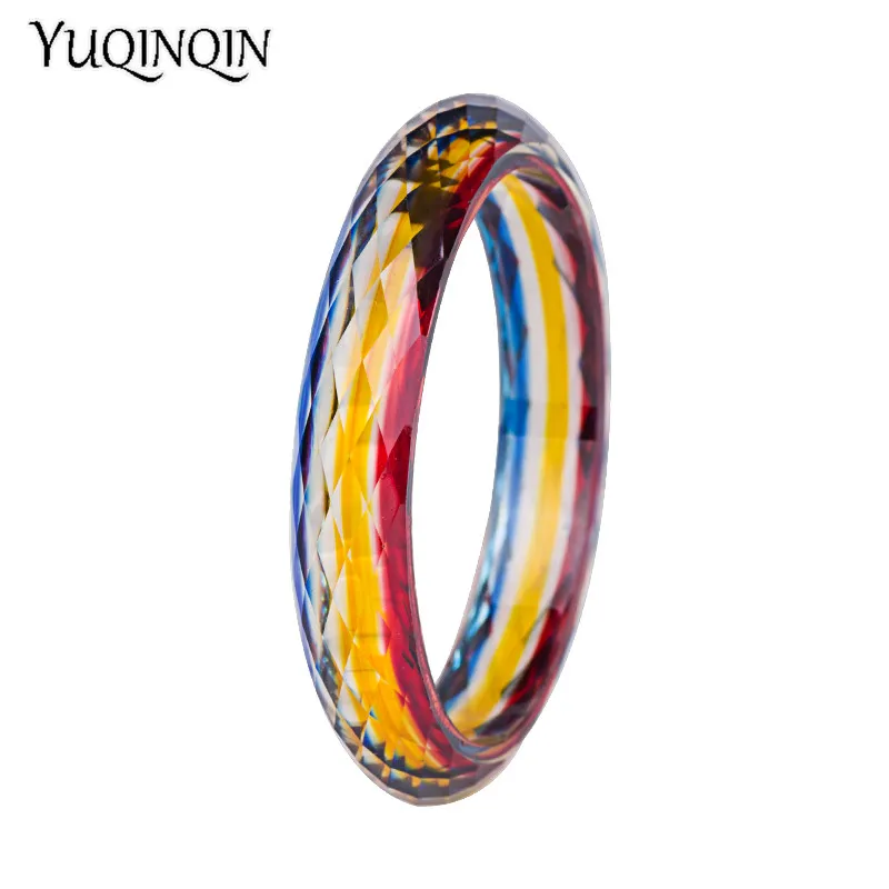 Trendy Fashion Acrylic Cuff Bracelets Bangles for Children Statement New Resin Vintage Simple Kids Charm Bangles Jewelry